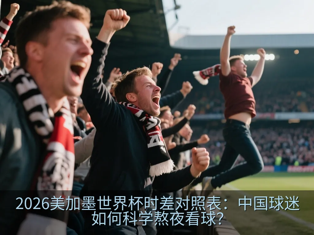 2026美加墨世界杯时差对照表：中国球迷如何科学熬夜看球？